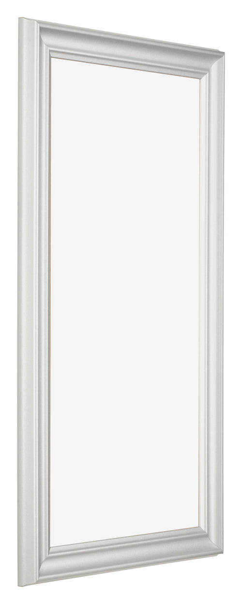 Cadre Photo 40x80cm Blanc Patine MDF Lazio De Face Oblique | Yourdecoration.fr