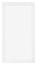 Cadre Photo 40x80cm Blanc Vintage MDF Pisa De Face | Yourdecoration.fr