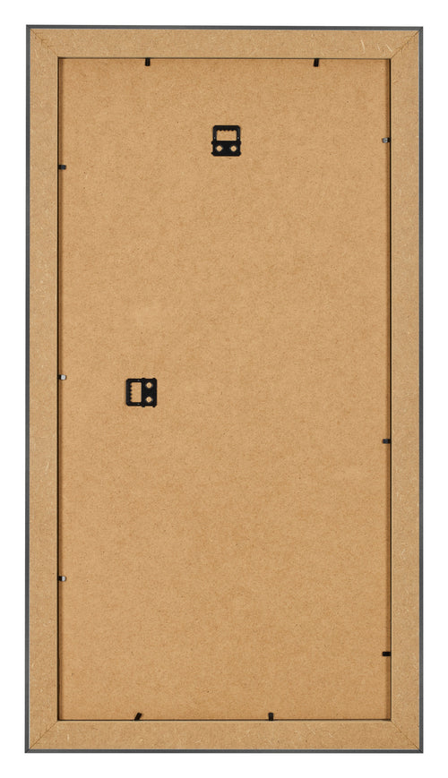 Cadre Photo 40x80cm Noir Argent Poli MDF Pisa Arriere | Yourdecoration.fr