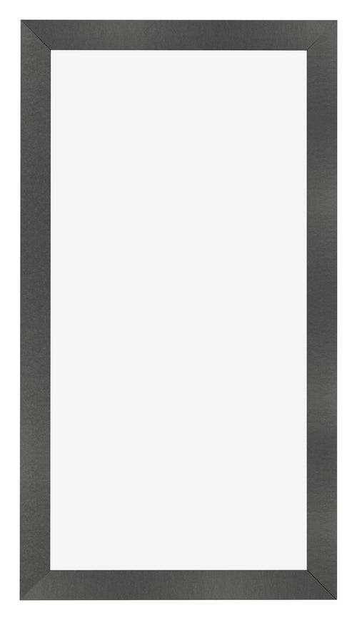 Cadre Photo 40x80cm Noir Argent Poli MDF Pisa De Face | Yourdecoration.fr