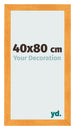 Cadre Photo 40x80cm Orange MDF Pisa De Face Mesure | Yourdecoration.fr