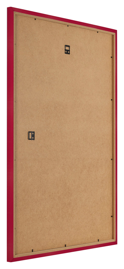 Cadre Photo 42x59 4cm A2 Rouge MDF Bologna Arriere Oblique | Yourdecoration.fr