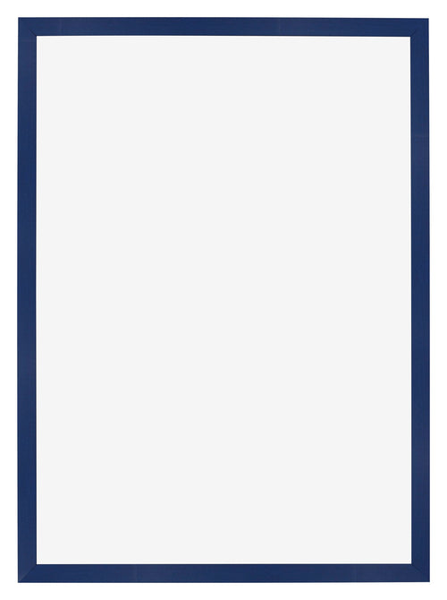 Cadre Photo 42x60cm Bleu Foncé Patiné MDF Bologna De Face | Yourdecoration.fr