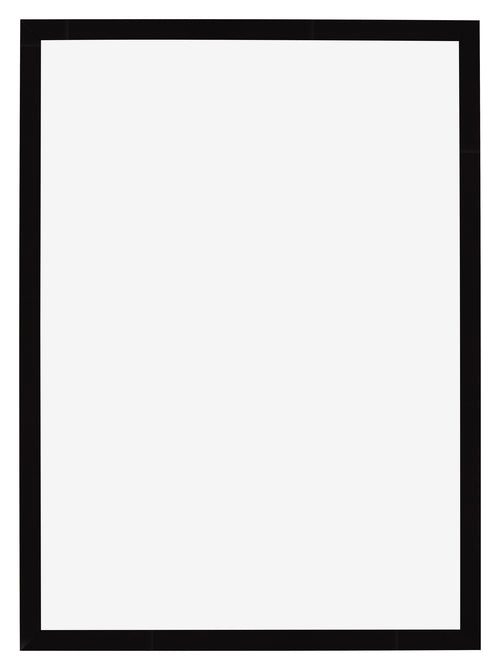 Cadre Photo 42x60cm Noir Brillant MDF Bologna De Face | Yourdecoration.fr