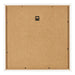 Cadre Photo 45x45cm Blanc Brillant MDF Bologna Arriere | Yourdecoration.fr