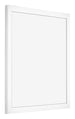 Cadre Photo 45x45cm Blanc Mat MDF Bologna De Face Oblique | Yourdecoration.fr