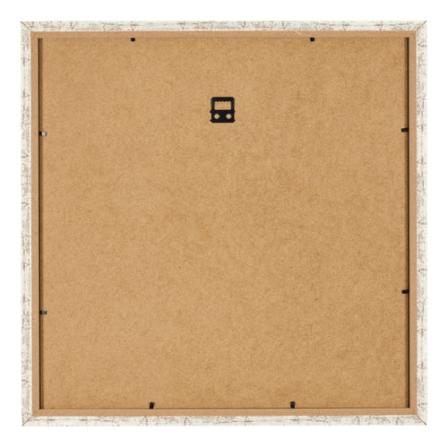 Cadre Photo 45x45cm Blanc Vintage MDF Bologna Arriere | Yourdecoration.fr