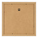 Cadre Photo 45x45cm Blanc Vintage MDF Pisa Arriere | Yourdecoration.fr