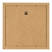 Cadre Photo 45x45cm Blanc Vintage MDF Pisa Arriere | Yourdecoration.fr