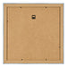 Cadre Photo 45x45cm Bleu Brillant Patine MDF Pisa Arriere | Yourdecoration.fr
