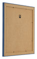 Cadre Photo 45x45cm Bleu Fonce Patine MDF Pisa Arriere Oblique | Yourdecoration.fr