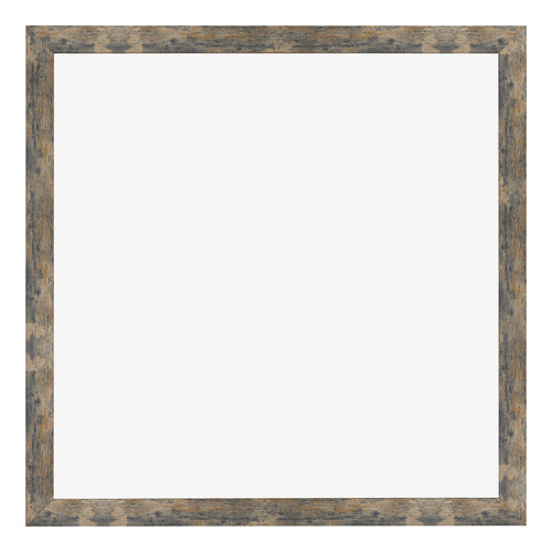 Cadre Photo 45x45cm Bleu Or Mélangé MDF Bologna De Face | Yourdecoration.fr