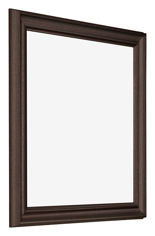 Cadre Photo 45x45cm Chene Fonce MDF Lazio De Face Oblique | Yourdecoration.fr