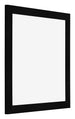 Cadre Photo 45x45cm Noir Argent Poli MDF Pisa De Face Oblique | Yourdecoration.fr