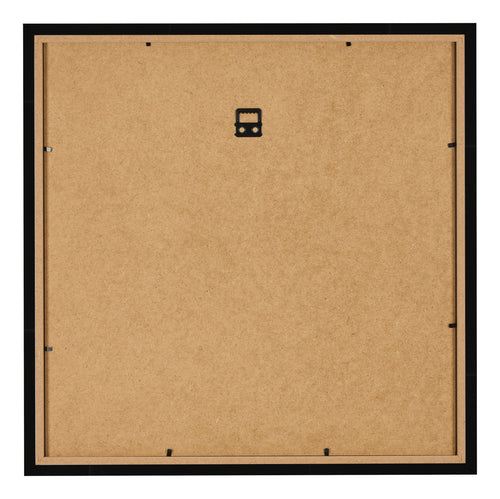 Cadre Photo 45x45cm Noir Brillant MDF Bologna Arriere | Yourdecoration.fr