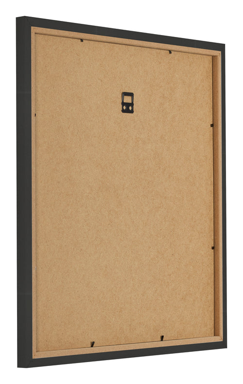 Cadre Photo 45x45cm Noir Grain de Bois MDF Bologna Arriere Oblique | Yourdecoration.fr