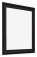 Cadre Photo 45x45cm Noir Grain de Bois MDF Lazio De Face Oblique | Yourdecoration.fr
