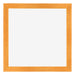 Cadre Photo 45x45cm Orange MDF Pisa De Face | Yourdecoration.fr
