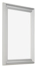 Cadre Photo 45x60cm Argent Mat MDF Lazio De Face Oblique | Yourdecoration.fr
