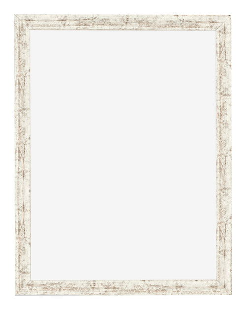 Cadre Photo 45x60cm Blanc Vintage MDF Bologna De Face | Yourdecoration.fr