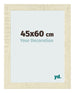 Cadre Photo 45x60cm Chene Sonoma MDF Pisa De Face Mesure | Yourdecoration.fr