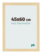 Cadre Photo 45x60cm Hêtre Décor MDF Bologna De Face Mesure | Yourdecoration.fr