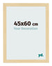 Cadre Photo 45x60cm Hêtre Décor MDF Bologna De Face Mesure | Yourdecoration.fr