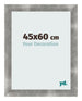 Cadre Photo 45x60cm Metal Vintage MDF Pisa De Face Mesure | Yourdecoration.fr