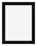 Cadre Photo 45x60cm Noir Argent Poli MDF Pisa De Face | Yourdecoration.fr
