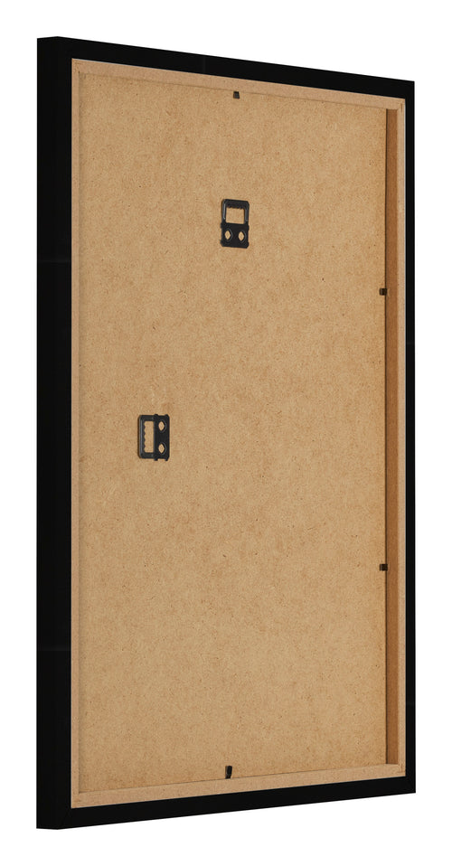 Cadre Photo 45x60cm Noir Brillant MDF Bologna Arriere Oblique | Yourdecoration.fr