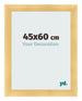 Cadre Photo 45x60cm Or Vintage MDF Pisa De Face Mesure | Yourdecoration.fr