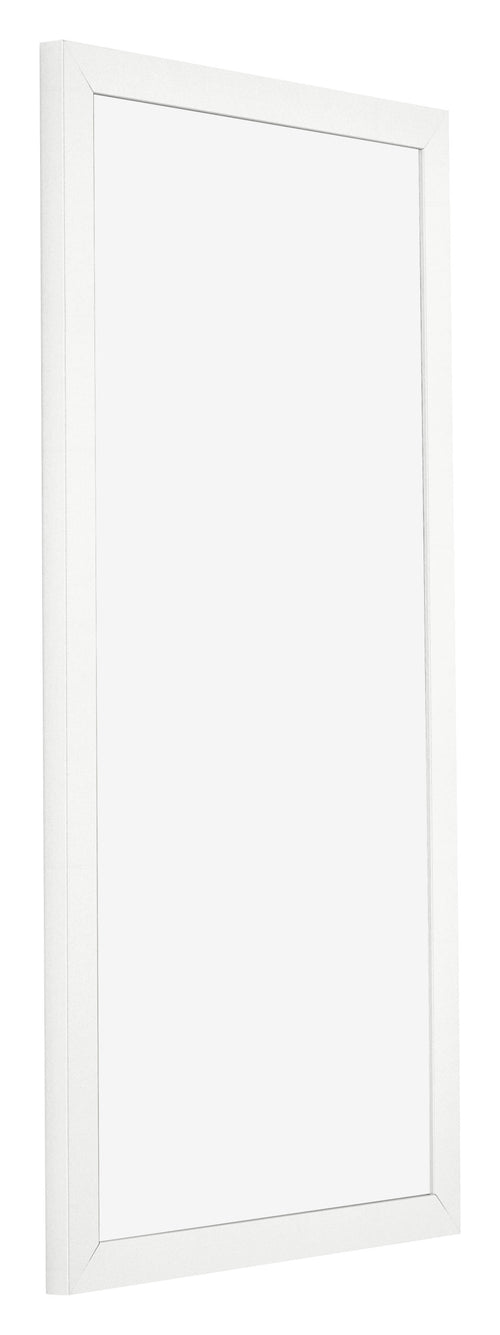 Cadre Photo 45x80cm Blanc Brillant MDF Bologna De Face Oblique | Yourdecoration.fr