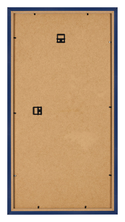 Cadre Photo 45x80cm Bleu Foncé Patiné MDF Bologna Arriere | Yourdecoration.fr