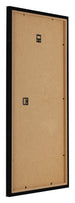 Cadre Photo 45x80cm Noir Brillant MDF Bologna Arriere Oblique | Yourdecoration.fr