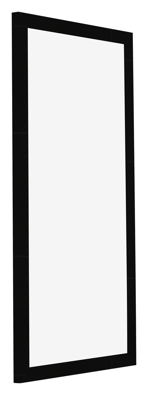 Cadre Photo 45x80cm Noir Brillant MDF Bologna De Face Oblique | Yourdecoration.fr