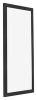 Cadre Photo 45x80cm Noir Mat MDF Bologna De Face Oblique | Yourdecoration.fr