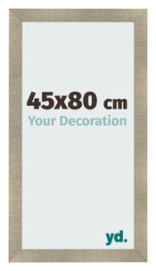 Cadre Photo 45x80cm Or Vintage MDF Pisa De Face Mesure | Yourdecoration.fr