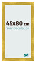 Cadre Photo 45x80cm Or Vintage MDF Pisa De Face Mesure | Yourdecoration.fr