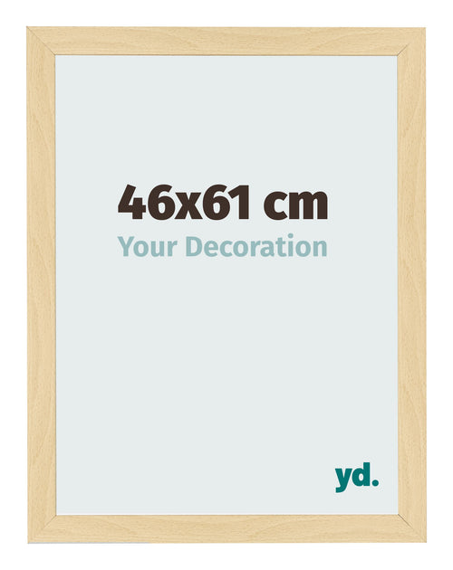 Cadre Photo 46x61cm Hêtre Décor MDF Bologna De Face Mesure | Yourdecoration.fr
