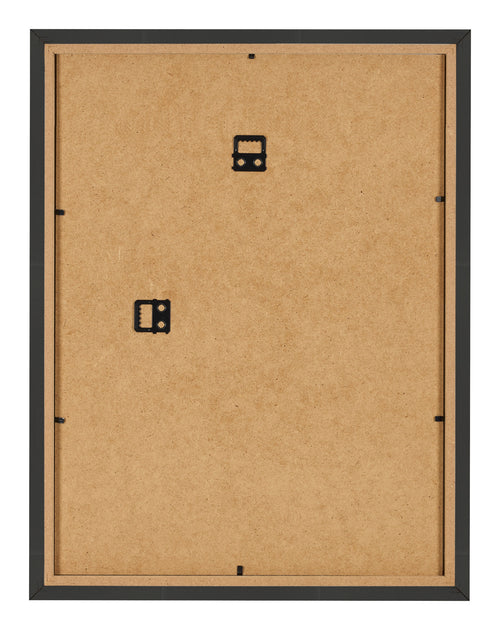Cadre Photo 46x61cm Noir Grain de Bois MDF Bologna Arriere | Yourdecoration.fr