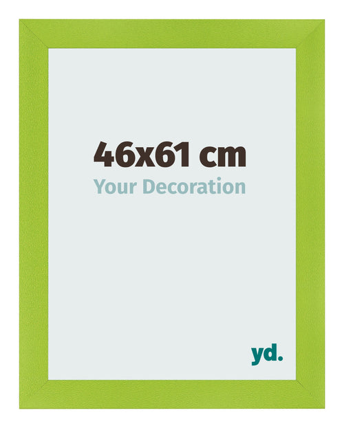 Cadre Photo 46x61cm Vert MDF Pisa De Face Mesure | Yourdecoration.fr