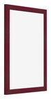 Cadre Photo 46x61cm Vin Rouge Patine MDF Bologna De Face Oblique | Yourdecoration.fr