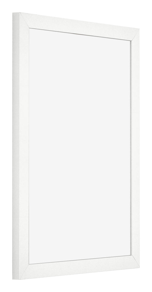 Cadre Photo 48x64cm Blanc Brillant MDF Bologna De Face Oblique | Yourdecoration.fr