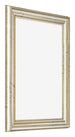Cadre Photo 48x64cm Brillance Metallique MDF Lazio De Face Oblique | Yourdecoration.fr