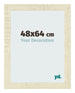 Cadre Photo 48x64cm Chene Sonoma MDF Pisa De Face Mesure | Yourdecoration.fr