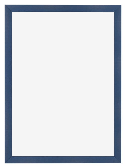 Cadre Photo 48x67cm Bleu Fonce Patine MDF Pisa De Face | Yourdecoration.fr