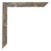 Cadre Photo 48x67cm Bleu Or Mélangé MDF Bologna Detail Coin | Yourdecoration.fr