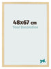 Cadre Photo 48x67cm Hêtre Décor MDF Bologna De Face Mesure | Yourdecoration.fr