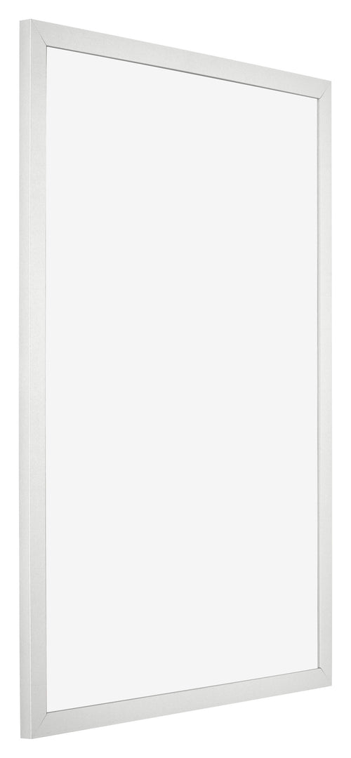 Cadre Photo 48x68cm Blanc Brillant MDF Bologna De Face Oblique | Yourdecoration.fr
