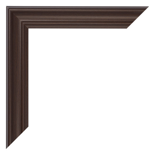 Cadre Photo 48x68cm Chene Fonce MDF Lazio Detail Coin | Yourdecoration.fr